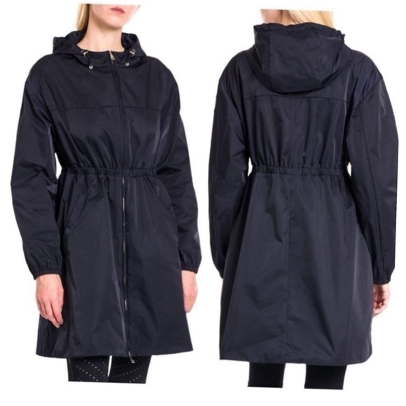 Moncler Alfirk cinched raincoat winter coat ski jacket ski coat Size 2 Medium - Picture 3 of 11